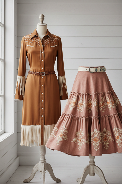 Cowgirl Dresses and Skirts
