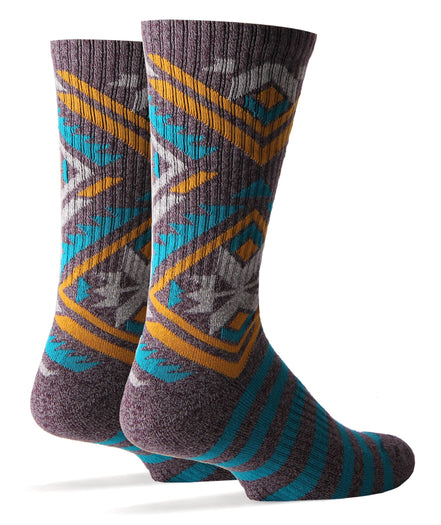 Blue Peak | Men's Premium Cotton Crew Athletic Socks