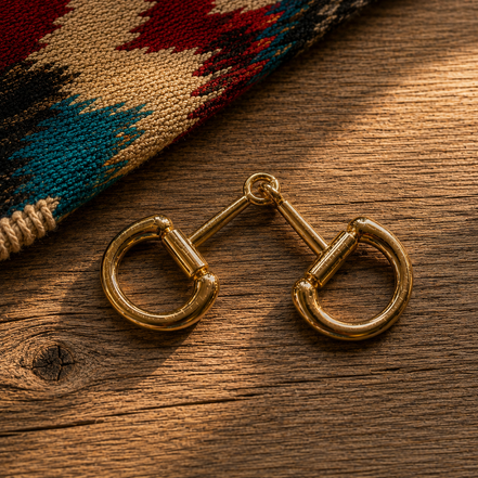 Skinny Mini Gold Snaffle Bit Adapter #TWSN100