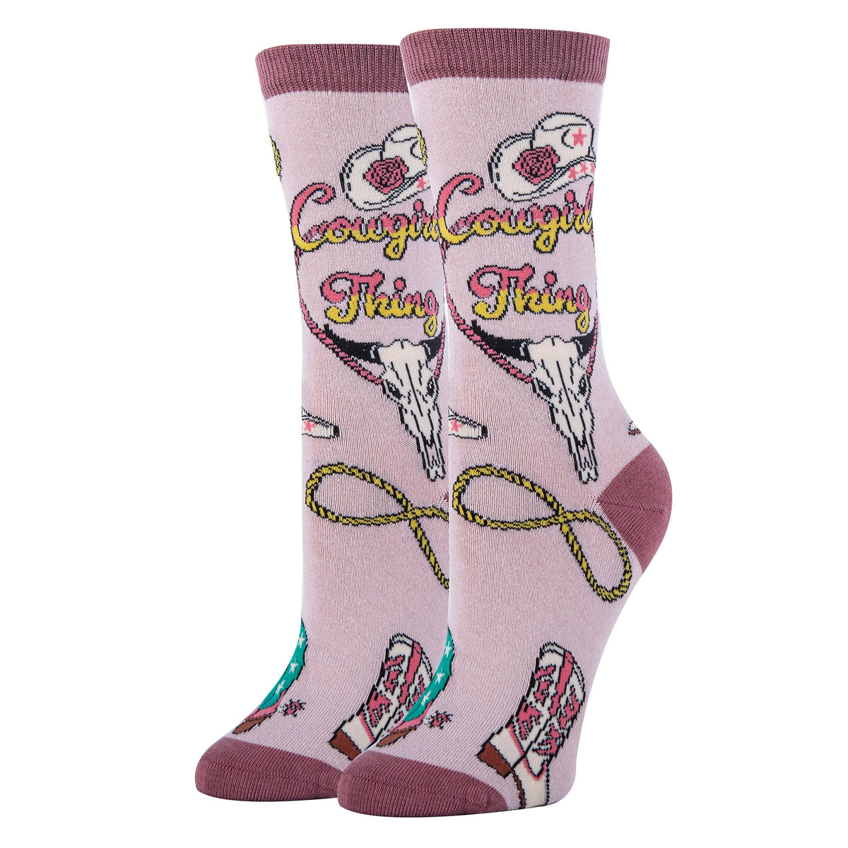 Cowgirl Tng | Women's Novelty Western Socks
