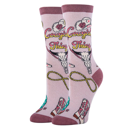 Cowgirl Tng | Women's Novelty Western Socks
