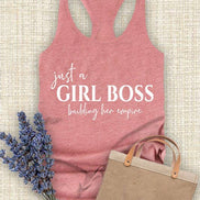 Women Fit Fitted Racerback Tank Top