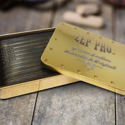 Buck Burnished Leather Secretary Wallet