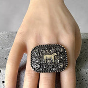 WESTERN COUNTY FAIR CHAMP STATEMENT CUFF RING