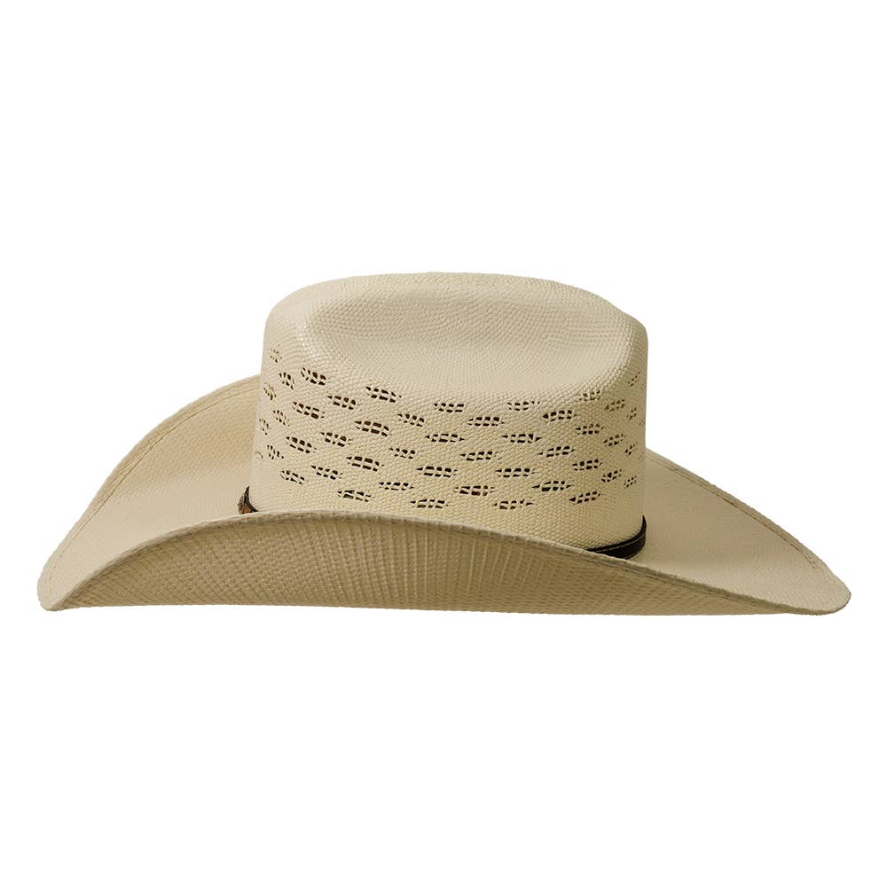 New Western Cowboy Straw Hat - Style Coyote