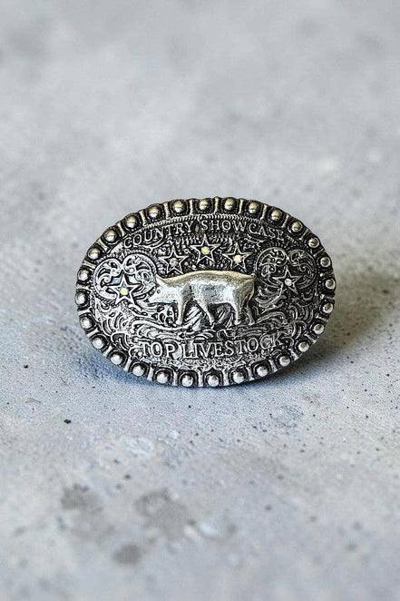 WESTERN TOP LIVESTOCK STATEMENT CUFF RING