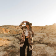 Ladies' Southwestern Cardigan Coat | Style L-2617