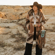 Ladies' Southwestern Cardigan Coat | Style L-2617