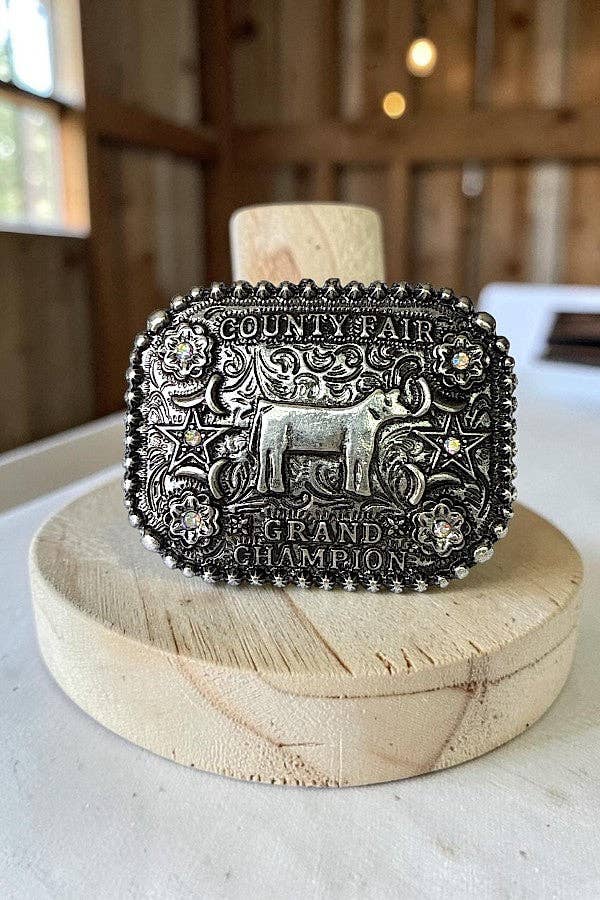 WESTERN COUNTY FAIR CHAMP STATEMENT CUFF RING