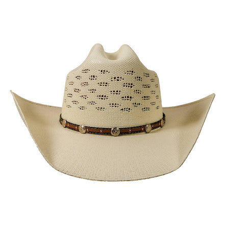 New Western Cowboy Straw Hat - Style Coyote