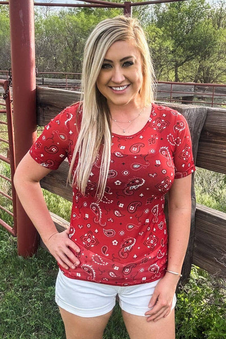 Bandana Babe Short Sleeve Mesh