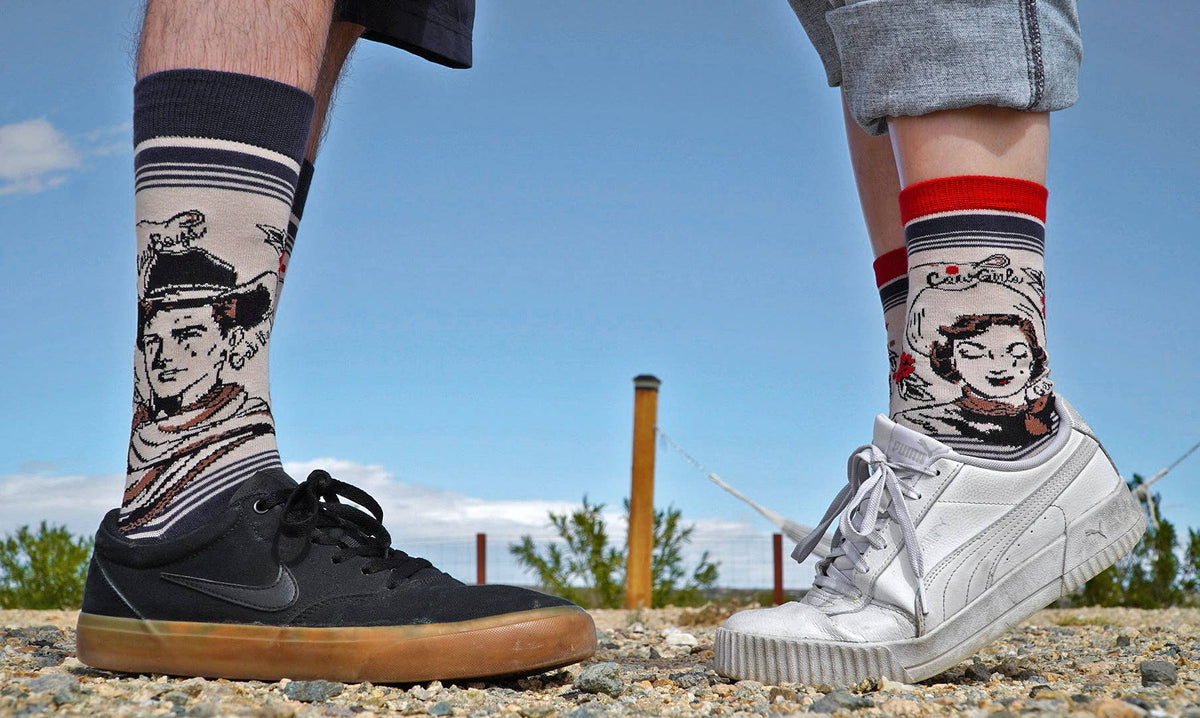 Cowgirls Cry | Women's Western Premium Crew Socks