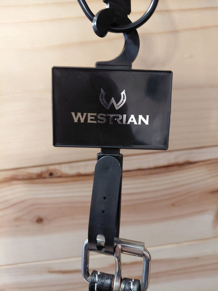 Westrian Black and Turquoise Western Style Strap