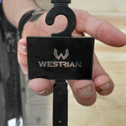 Westrian Beaded Leather Dog Leash