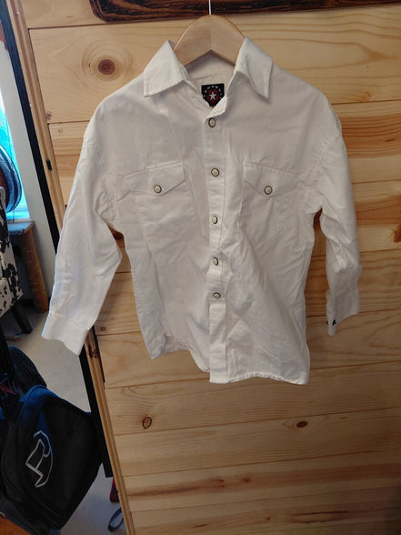 Panhandle Slim White Long Sleeve Shirt