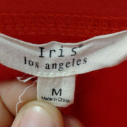 Iris Los Angeles Red Skirt