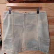 Free People Denim Mini Skirt