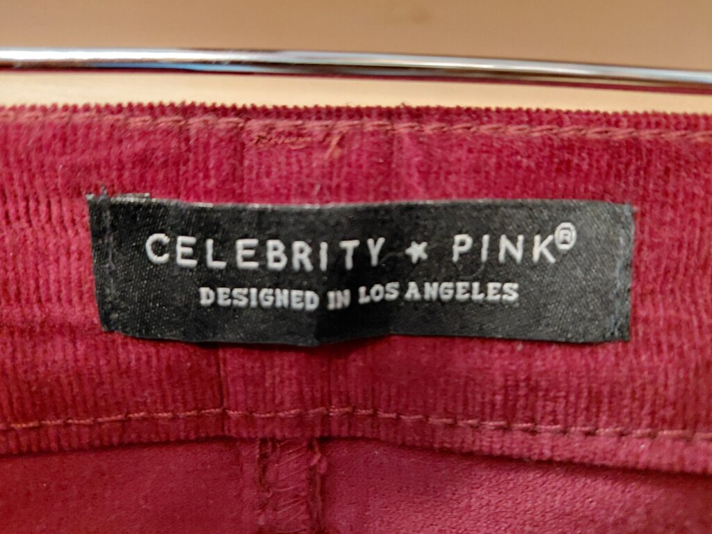 Celebrity Pink Corduroy Mini Skirt