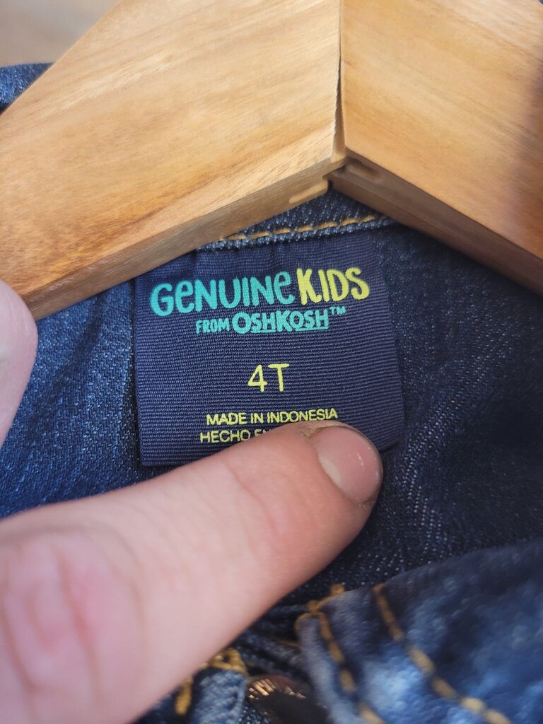 OshKosh Genuine Kids Denim Vest