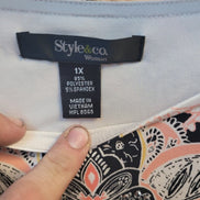 Style&co. Women's Floral Tunic