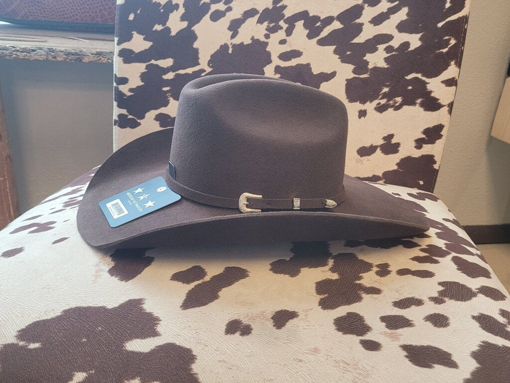 American Hat Company Brown Felt Cowboy Hat