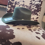 Green Wool Cowboy Hat
