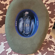 Green Wool Cowboy Hat