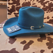 Teal Western Cowboy Hat