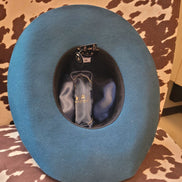 Teal Western Cowboy Hat
