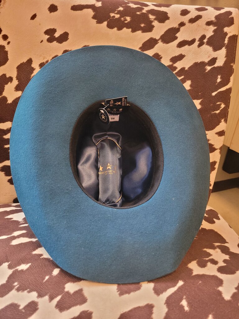 Teal Western Cowboy Hat