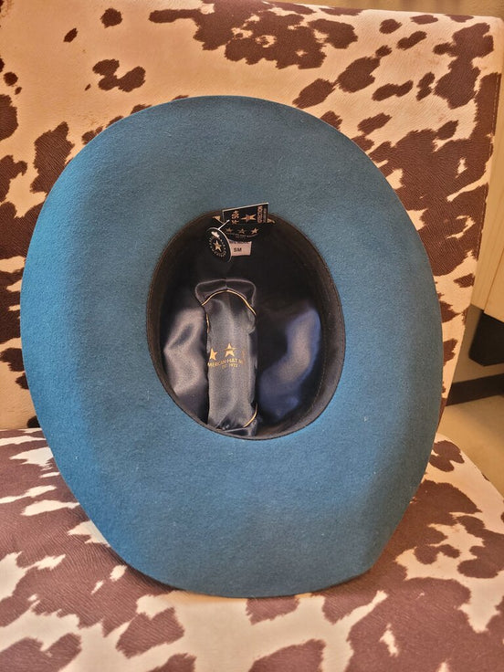 Teal Western Cowboy Hat