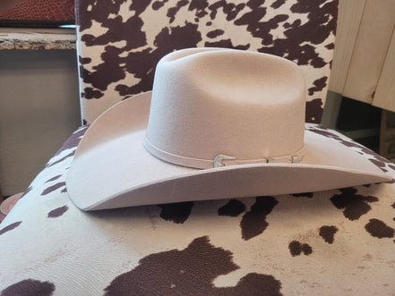 Tan Cowboy Hat with Decorative Band