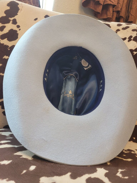 American Hat Makers Blue Cowboy Hat