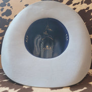 Light Blue Western Hat