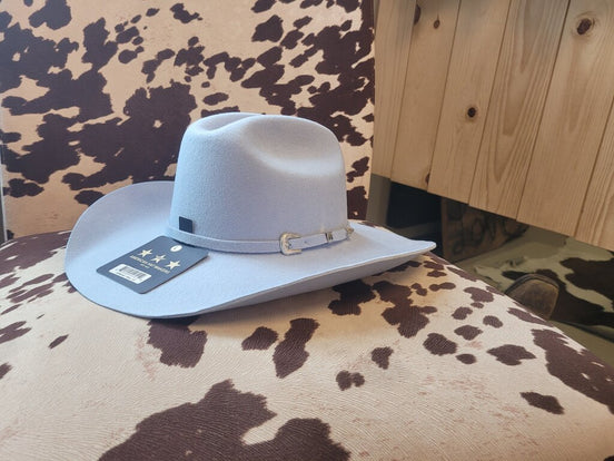 Light Blue Western Hat