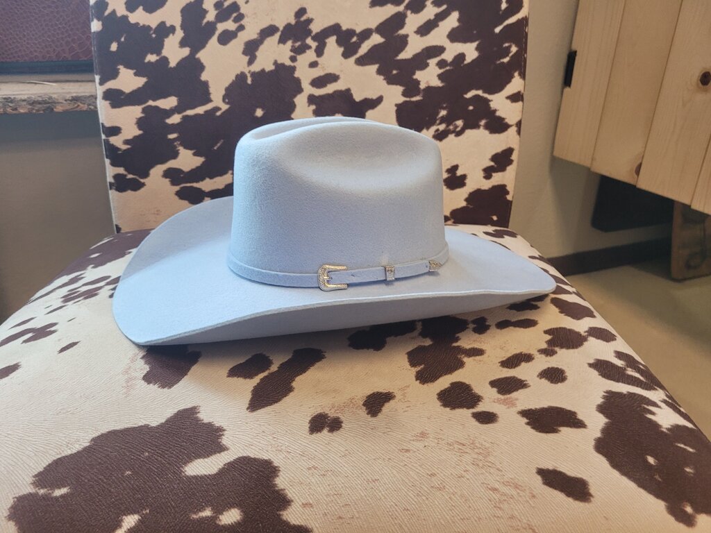 Light Blue Western Cowboy Hat