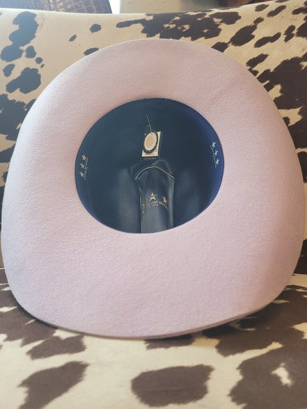 Pink Felt Cowboy Hat