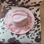 Long Live Cowgirls Pink Hat