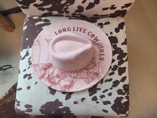 Long Live Cowgirls Pink Hat