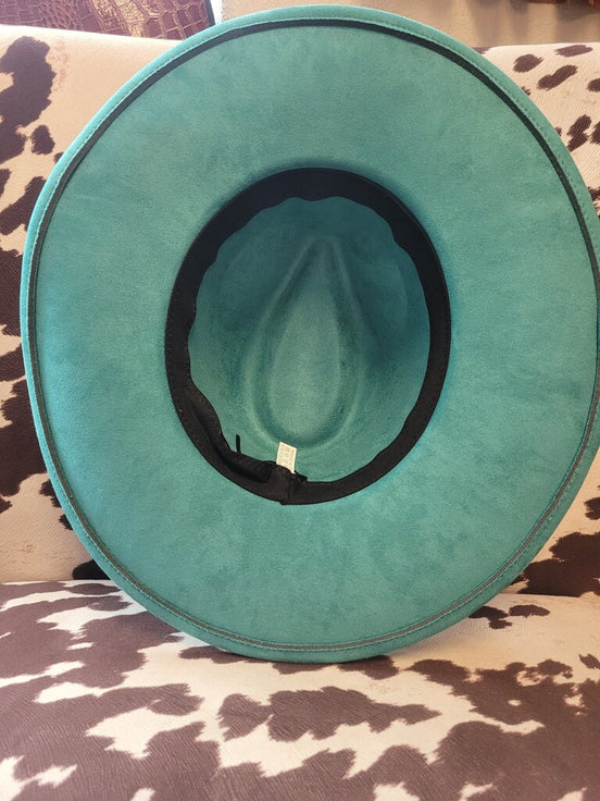 Wild & Free Turquoise Cowboy Hat