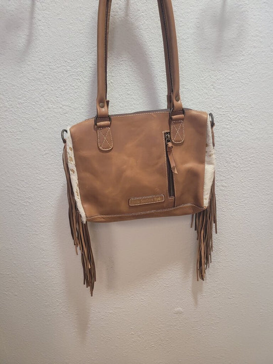 Fringe Leather Handbag