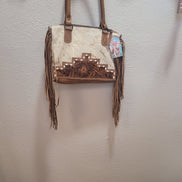 Fringe Leather Handbag