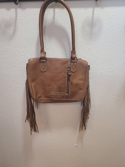 Fringe Cowhide Handbag