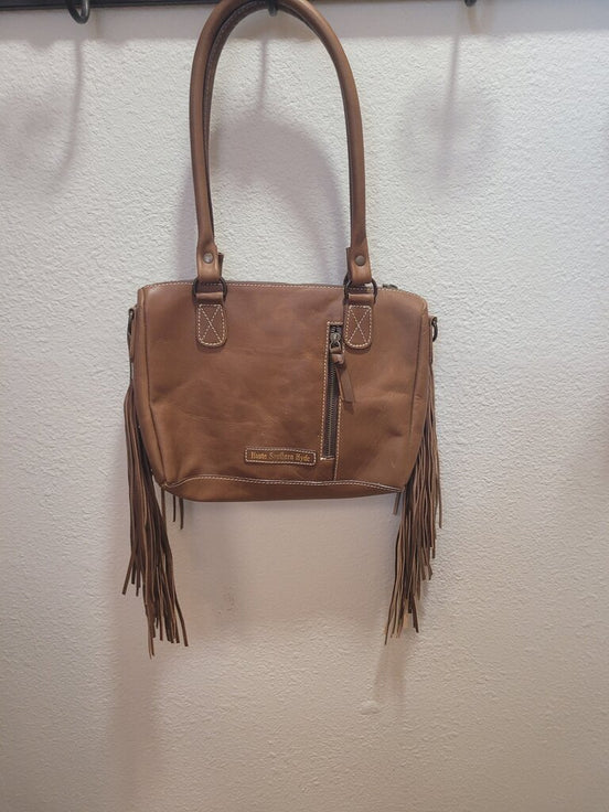 Fringe Cowhide Handbag