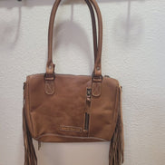 Fringe Cowhide Handbag