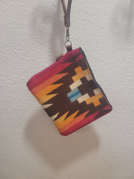 Colorful Native American Pattern Clutch