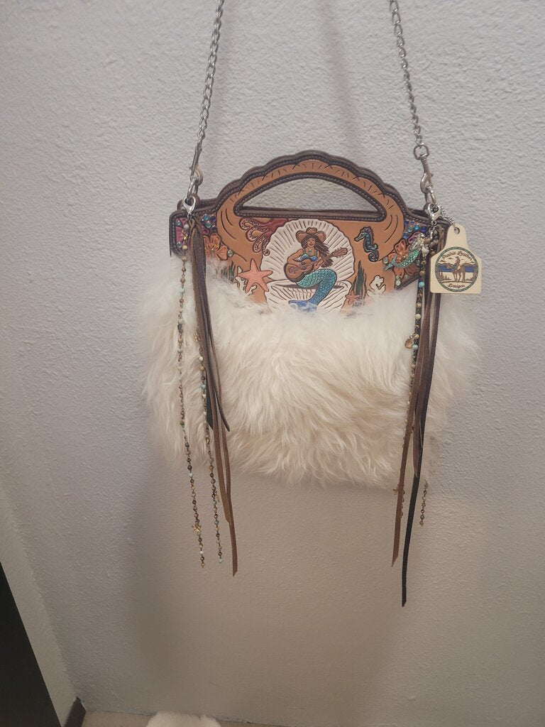 Coastal Mermaid Themed Handbag