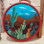 Southwestern Style Hat Box