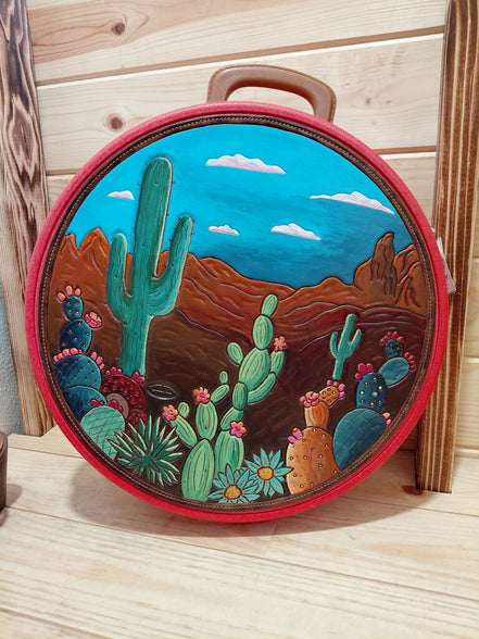 Southwestern Style Hat Box