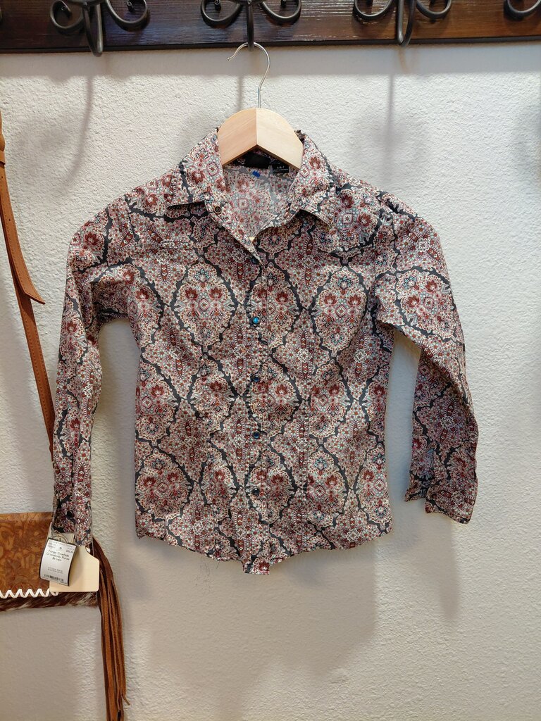 Cruel Girls Printed Long Sleeve Shirt